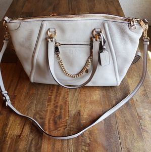 Coach leather bag